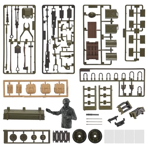 Asuinxurr für 1/16 3898-1 USA M4A3 RC Kunststoff Soldat ZubehöR Teile Tasche Asuinxurr für 1/16 3898-1 USA M4A3 RC Kunststoff Soldat ZubehöR Teile Tasche von Asuinxurr