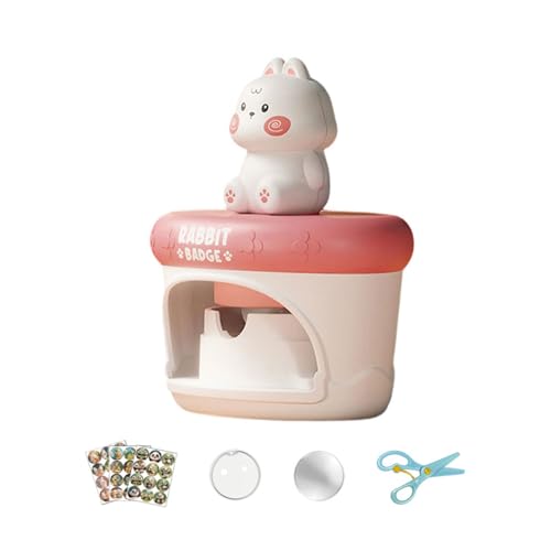 Abzeichen Making Machine Press Maker Bildungshandwerk Kits Kinder Bades Creator Tool Set Art Supply Chid Kid Crafting Activity Badge Maker Machine Für Kinder von Asukohu
