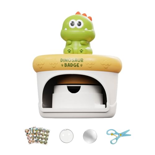 Abzeichen Making Machine Press Maker Bildungshandwerk Kits Kinder Bades Creator Tool Set Art Supply Chid Kid Crafting Activity Badge Maker Machine Für Kinder von Asukohu