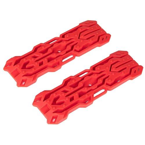 Asukohu 1Pair Miniatur Recovery Board Für 1/10 1/8 Fernbedienung Crawlers Fahrzeug Schlammschnee Kletterwagen Verbesserung Teilmodell Zubehör von Asukohu
