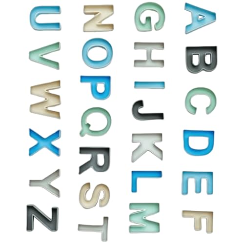 Asukohu 26 Stück Silikonbriefblöcke Bad Spielzeugset Für Kinder Von 3 Jahren Und Up Weich Asukohu 26 Stück Silikonbriefblöcke Bad Spielzeugset Für Kinder Von 3 Jahren Und Up Weich von Asukohu