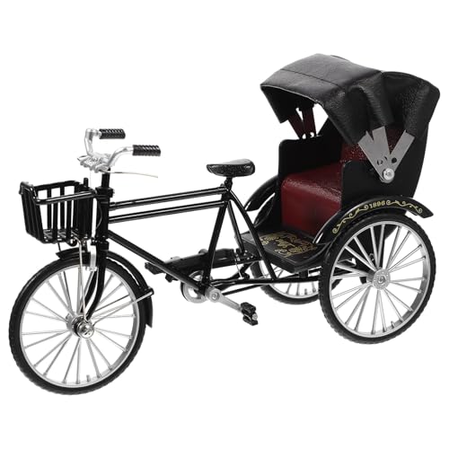 Asukohu Antikes Design, Miniatur-Fahrradmodell mit drei Rädern, Metallhandwerk, Rikscha-Dreirad, Nachbildungen für Schlafzimmer, Desktop-Ornament, antike Dreirad-Nachbildungen Asukohu Antikes Design, Miniatur-Fahrradmodell mit drei Rädern, Metallhandwerk, Rikscha-Dreirad, Nachbildungen für Schlafzimmer, Desktop-Ornament, antike Dreirad-Nachbildungen von Asukohu