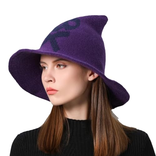 Asukohu Carnivals Hexenhüte Maskeraden Zauberer Hüte Erwachsene Kinder Hexenhüte Schweißdes Für Halloween Partys von Asukohu