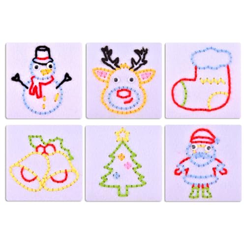 Asukohu Cartoon Sewing Kits Toy Craft Project Project Set Schnürung Fadenspielzeug Für Kleinkindhand Und Augenkoordination Und Formpassungsverpalte Mit Nicht Gewohntem Stoffhandwerk Für Kinder Asukohu Cartoon Sewing Kits Toy Craft Project Project Set Schnürung Fadenspielzeug Für Kleinkindhand Und Augenkoordination Und Formpassungsverpalte Mit Nicht Gewohntem Stoffhandwerk Für Kinder von Asukohu