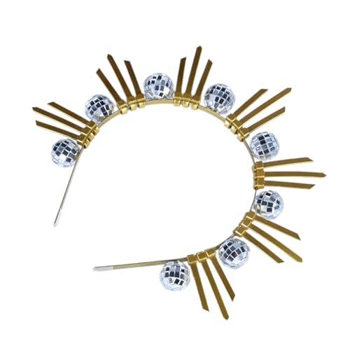 Asukohu Disco Stirnband Sparkling Women Kopfbedeckung Schimmern Haarband Für Partyliebhaber Haarzubehör Für Mädchen Und Studenten Asukohu Disco Stirnband Sparkling Women Kopfbedeckung Schimmern Haarband Für Partyliebhaber Haarzubehör Für Mädchen Und Studenten von Asukohu