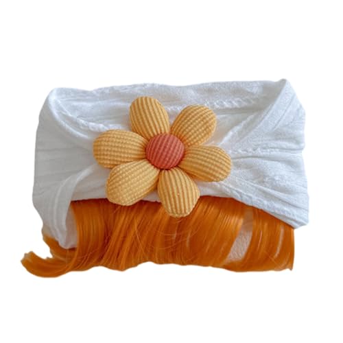 Asukohu Entzückende Blumen Neugeborene Cosplay Stirnband Baby Girl Hair Piece Headschminder von Asukohu