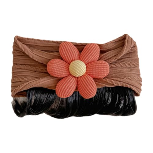 Asukohu Entzückende Blumen Neugeborene Cosplay Stirnband Baby Girl Hair Piece Headschminder von Asukohu