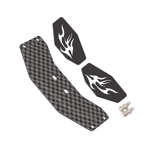 Asukohu Fernbedienung Heckspoiler Rahmen Carbonfaserbasis Verbesserte Beschleunigung 1/24 Skalierungsmodell Rennsportstil Fernbedienungsauto Autoteile von Asukohu