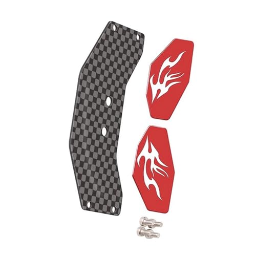 Asukohu Fernbedienung Heckspoiler Rahmen Carbonfaserbasis Verbesserte Beschleunigung 1/24 Skalierungsmodell Rennsportstil Fernbedienungsauto Autoteile von Asukohu