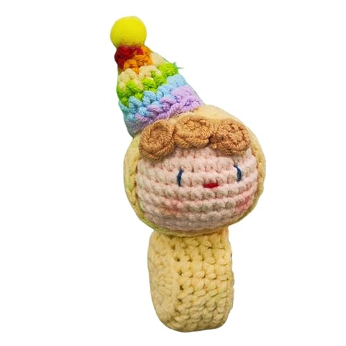 Asukohu Flexible Spiralkabel-Dekoration, Cartoon-Figur für Luftfahrtkabel, Gegengewicht, Stangenhülse erhöht die Haltbarkeit, dekorative, gewebte Figur von Asukohu