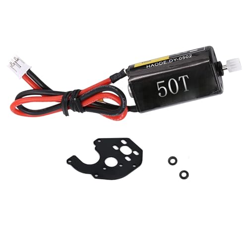 Asukohu Gebürstete Motor 88T 50T 60T Getriebeauswahl Für 1/24 Fernbedienungsmodelle Anti Wear Metallkomponenten Ruhigem Drehmoment Gebürstetem Motor von Asukohu