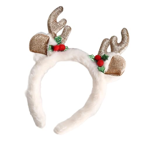 Asukohu Geweih Mistelzweig Stirnband Weihnachten Kopfbedeckung Weihnachten Party Foto Requisiten Mistelzweig Party Kopfbedeckung Cosplay Zubehör Stirnband Asukohu Geweih Mistelzweig Stirnband Weihnachten Kopfbedeckung Weihnachten Party Foto Requisiten Mistelzweig Party Kopfbedeckung Cosplay Zubehör Stirnband von Asukohu
