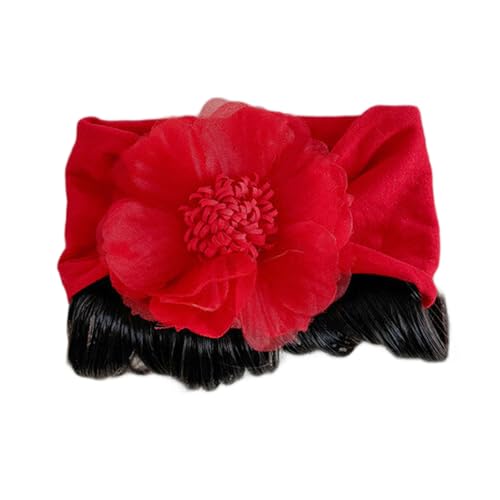 Asukohu Girls New Year Hair Wigs Band Mit Bowknot Soft Cosplay Kopfstück Girls Hair Accessoires Für Weihnachten & Kleider Up Asukohu Girls New Year Hair Wigs Band Mit Bowknot Soft Cosplay Kopfstück Girls Hair Accessoires Für Weihnachten & Kleider Up von Asukohu