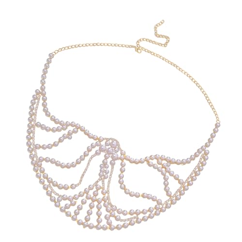 Asukohu Half Face Cosplay Accessoire Unisex Face Chain Fashion Perlen Face Schmuck Für Elegante Bankette Und Feierlichkeiten Asukohu Half Face Cosplay Accessoire Unisex Face Chain Fashion Perlen Face Schmuck Für Elegante Bankette Und Feierlichkeiten von Asukohu