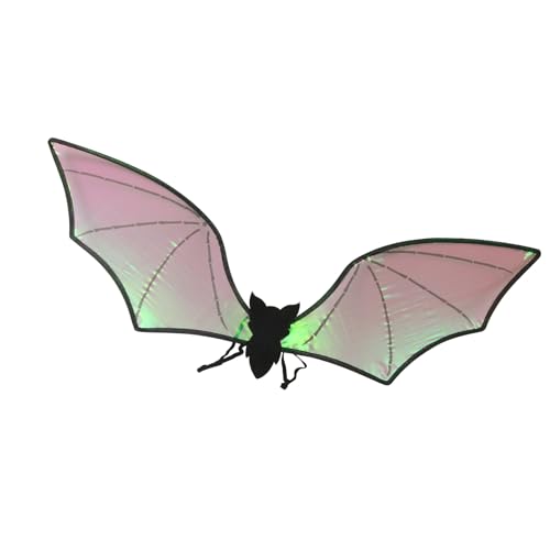 Asukohu Halloween-Fledermausflügel-Kostüm für Damen und Mädchen, Halloween-Flügel-Kostüm, Kinder-Fledermaus-Kostüm, Zubehör für Maskeraden, modisch von Asukohu