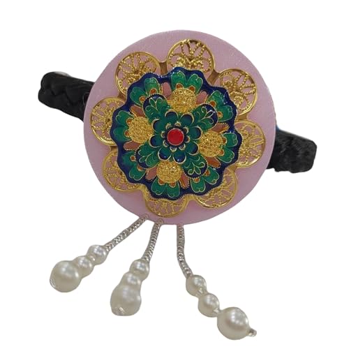 Asukohu Hanbok Kopfbekleidung Satins Und Perlen Haare Hair Hoop Koreanische Kopfbedeckung Stylish Stirnband Für Bühnen Tanzaufführungen Asukohu Hanbok Kopfbekleidung Satins Und Perlen Haare Hair Hoop Koreanische Kopfbedeckung Stylish Stirnband Für Bühnen Tanzaufführungen von Asukohu