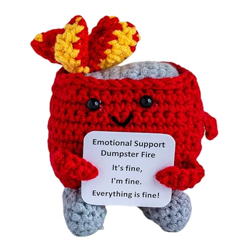 Asukohu Handgefertigte Miniatur-Figur aus Wolle, gestrickt, für Zuhause und Büro, für den Schreibtisch, gestricktes Spielzeug Asukohu Handgefertigte Miniatur-Figur aus Wolle, gestrickt, für Zuhause und Büro, für den Schreibtisch, gestricktes Spielzeug von Asukohu