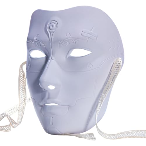 Asukohu Maskerade, Anime, chinesischer Stil, Karneval, Halloween, Cosplay, Party, handbemalt, Maskerade, Halloween, Cosplay, chinesischer Stil von Asukohu