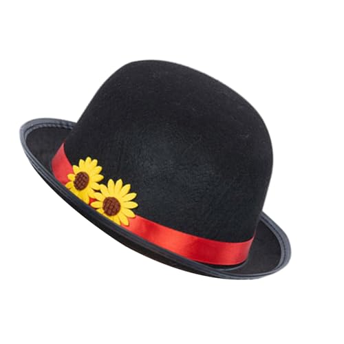 Asukohu Minimalisten Atmungsaktiver Hut Kostüm Partys Make-up Hüte Schneemänner Ringmeister Hut für Halloween und Weihnachten Feiern Unisex Zylinder von Asukohu