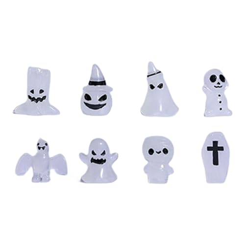 Asukohu Nachtleuchtende Halloween-Miniaturen, Halloween-Nacht, nachtleuchtend, Miniatur-Charm, Kunstharz, Spectter für Dekoration, Requisiten Asukohu Nachtleuchtende Halloween-Miniaturen, Halloween-Nacht, nachtleuchtend, Miniatur-Charm, Kunstharz, Spectter für Dekoration, Requisiten von Asukohu
