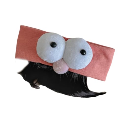 Asukohu Neugeborene Haarteil Kopfbedeckung Baby Girls Cosplay Haarband Lustiges Big Eyes Bang Festival Haar Ornament von Asukohu