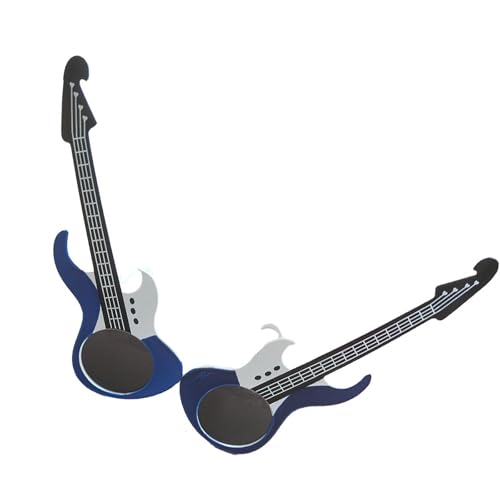 Asukohu Neuheit Gitarre Form Sonnenbrille Einzigartige Brille Mode Dekorative Brille Für Cosplay Event Asukohu Neuheit Gitarre Form Sonnenbrille Einzigartige Brille Mode Dekorative Brille Für Cosplay Event von Asukohu