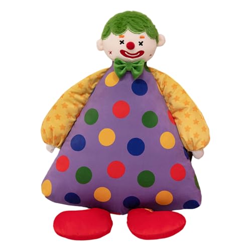 Asukohu Plüsch Clown Kuschely Umarmt Gefüllte Kissen Für Kindergarten Dekore Vorschulbildung Und Sensorische Entwicklung Kuschelpuppe Interaktives Plüschspielzeug von Asukohu