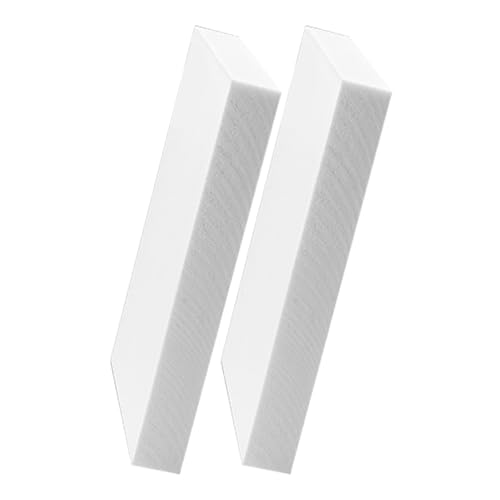 Asukohu Schaumstoffplatten Blau/Weiß Schaumstoffplatten Blätter für Modellbau und Kunstdisplays Skulptur Schulprojekte 2 Pack Bastelbögen Weiß dick von Asukohu