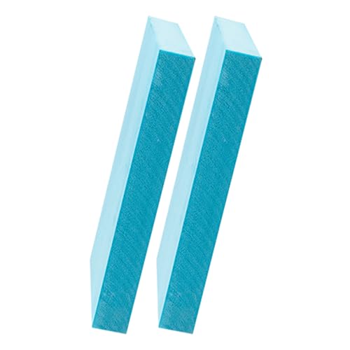 Asukohu Schaumstoffplatten Blau/Weiß Schaumstoffplatten Blätter für Modellbau und Kunstdisplays Skulptur Schulprojekte 2 Pack Bastelbögen Weiß dick von Asukohu