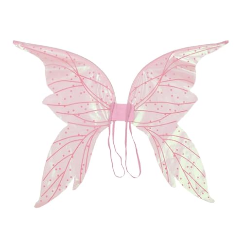 Asukohu Schmetterlingsflügel-Kostüm für Mädchen, Cosplay, Party, Halloween, Weihnachten, Geburtstag, Halloween, Cosplay, Feen, Flügel-Kostüm, Hochzeit von Asukohu