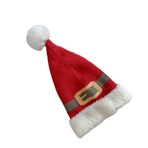 Asukohu Soft Säugling Santa Caps Wolle 48 Bis 52 Cm Baby Weihnachten Outfit Mehrere Stile Und Komforenkleidung Für Baby Von 0 Bis 3 Jahren von Asukohu