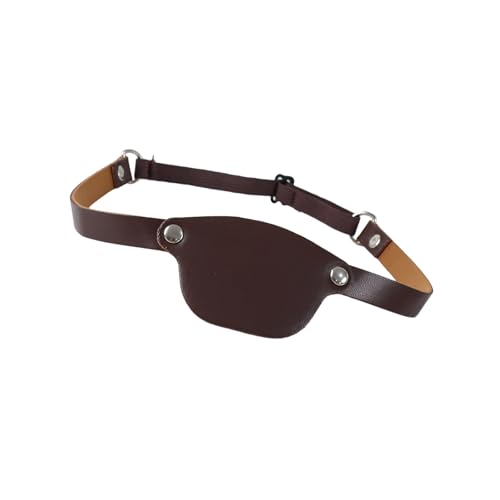 Asukohu Vintage Leder Augenmaske Piraten Augenbezüge Mittelalterlicher Csotume Accessoires Für Männer Halloween Cosplay Larp Themed Event Skelett Maske Kostümzubehör Asukohu Vintage Leder Augenmaske Piraten Augenbezüge Mittelalterlicher Csotume Accessoires Für Männer Halloween Cosplay Larp Themed Event Skelett Maske Kostümzubehör von Asukohu