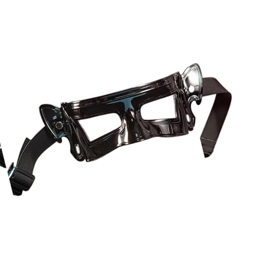 Drei-Sterne-Hügel, Cosplay, halbes Gesicht, Halloween-Kostüm, Zubehör für Damen und Herren, Halloween, Maskerade, Cosplay, Nachtclub Drei-Sterne-Hügel, Cosplay, halbes Gesicht, Halloween-Kostüm, Zubehör für Damen und Herren, Halloween, Maskerade, Cosplay, Nachtclub von Asukohu