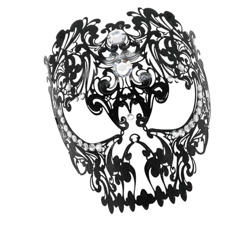 Maskerade Strasssteine, Eisengesicht, Prinzessinnen-Kostüme, Party, Karneval, für Erwachsene, Damen, Herren, Geschenke Maskerade Strasssteine, Eisengesicht, Prinzessinnen-Kostüme, Party, Karneval, für Erwachsene, Damen, Herren, Geschenke von Asukohu