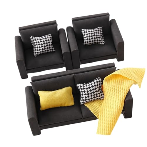 Miniatur Wohnzimmer Sofa Couch Modell Detaillierte Holz Puppenmöbel 1/12 Maßstab Modell Für Sammler Modular Puppenhäuser Sofa Set Miniatur Wohnzimmer Sofa Couch Modell Detaillierte Holz Puppenmöbel 1/12 Maßstab Modell Für Sammler Modular Puppenhäuser Sofa Set von Asukohu