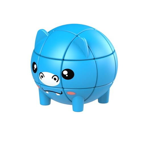 Pädagogik Cartoon Animal Cube Für Jungen Und Mädchen Die Geduld Und Räumliches Bewusstsein Entwickeln Tragbares Puzzle von Asukohu