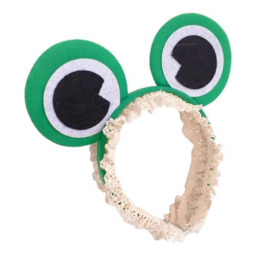 Spitzenhaarbänder Adorkable Foto Requisiten Halloween Anime Stirnbänder Party Kopfbänder Lustige Stirnbänder Für Musikfestivals Elastic Hair Accessoires von Asukohu