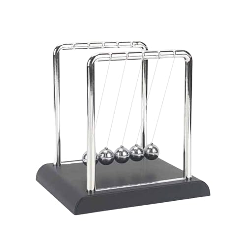 Wiegen-Balance-Bälle mit Basis, schwingende Bälle, lustiges Wissenschafts-/Physik-Lernzubehör für Klassenzimmer, Zuhause, Wiege, Balance, motorisches Bewegungsspielzeug für pädagogisches Büro und Wiegen-Balance-Bälle mit Basis, schwingende Bälle, lustiges Wissenschafts-/Physik-Lernzubehör für Klassenzimmer, Zuhause, Wiege, Balance, motorisches Bewegungsspielzeug für pädagogisches Büro und von Asukohu