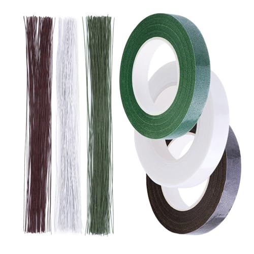 Zubehör zum Binden von Blumendraht und Klebeband, Zubehör für Heimwerker, Trockenblumenkunst, Werkzeugset für Enthusiasten und Blumenläden, Blumen-Bastelset Zubehör zum Binden von Blumendraht und Klebeband, Zubehör für Heimwerker, Trockenblumenkunst, Werkzeugset für Enthusiasten und Blumenläden, Blumen-Bastelset von Asukohu