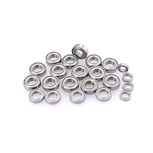 Asyduey 14 StüCke Metall Stahl Kugellager 8109 für 1/8 08423 08425 08426 08427 9020 9072 9116 9203 RC Auto Upgrade Teile von Asyduey