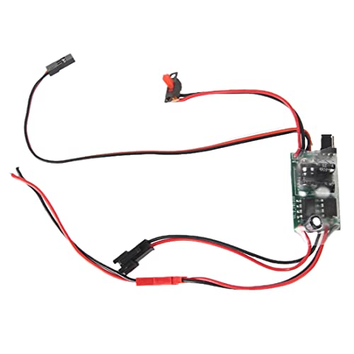Asyduey 16A Brushed ESC Speed Controller für C14 C24 C34 C44 B14 B24 B16 B36 1/16 RC Car Upgrades Teile ZubehöR von Asyduey