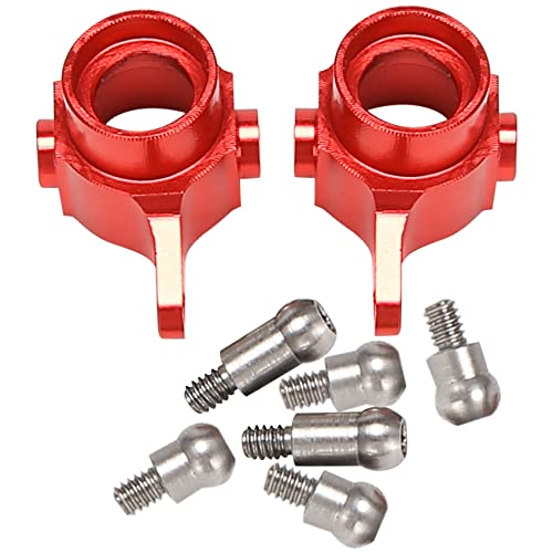 Asyduey 2 StüCke Verbesserte Metall Teile Hinten Lenk Becher für P929 P939 K969 K979 K989 K999 1/28 RC Auto, Rot Asyduey 2 StüCke Verbesserte Metall Teile Hinten Lenk Becher für P929 P939 K969 K979 K989 K999 1/28 RC Auto, Rot von Asyduey