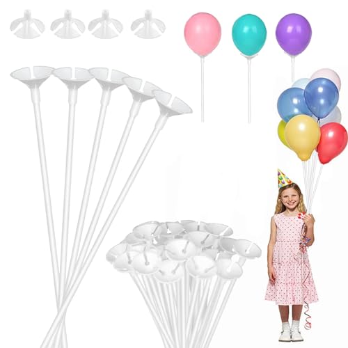 Aszaui 100 Stück Luftballon Stäbe,Weiß Luftballon Halter,Wiederverwendbar Ballonhalter Set,Ballonstäbe Stäbe Halter,Ballonständer,für Dekoration Geburtstag Party, Hochzeits, Feier Zubehör Aszaui 100 Stück Luftballon Stäbe,Weiß Luftballon Halter,Wiederverwendbar Ballonhalter Set,Ballonstäbe Stäbe Halter,Ballonständer,für Dekoration Geburtstag Party, Hochzeits, Feier Zubehör von Aszaui