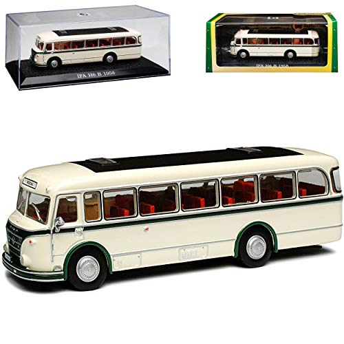 IFA H6 B Omni Bus Weiss mit Sockel und Vitrine 1/72 Atlas Modell Auto mit individiuellem Wunschkennzeichen IFA H6 B Omni Bus Weiss mit Sockel und Vitrine 1/72 Atlas Modell Auto mit individiuellem Wunschkennzeichen von AtIas