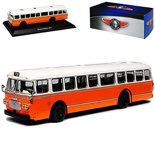 Scania Vabis D11 Bus Orange 1/72 Atlas Modell Auto Scania Vabis D11 Bus Orange 1/72 Atlas Modell Auto von AtIas