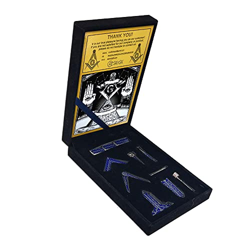 AtSKnSK Freimaurer-Miniatur-Arbeitswerkzeug Freimaurer-Geschenkset AtSKnSK Freimaurer-Miniatur-Arbeitswerkzeug Freimaurer-Geschenkset von AtSKnSK