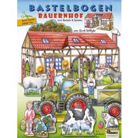 Bauernhof Bastelbogen von Atelier Color