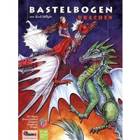 Drachen Bastelbogen Traumfänger zum Basteln & Aufhängen aus Papier von Atelier Color
