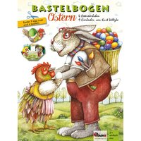 Ostern Bastelbogen Körbchen und Eierbecher von Atelier Color