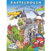 Unser Dorf Bastelbogen Unser Dorf Bastelbogen von Atelier Color